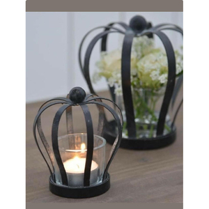 Couronne décorative en métal forgé à la main, idéale pour la maison, les fêtes, les festivals, la décoration de table de ferme, Noël - Product Image 3