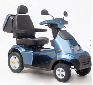 Nuevo en stock Venta caliente Vehículo eléctrico de 4 ruedas 11,3 MPH 450 Lbs Capacidad Azul Opciones completas - Product Image 1