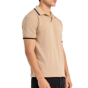 เสื้อยืดผ้าฝ้ายสำหรับผู้ชายเสื้อยืดโปโล100สีพื้นสำหรับ240gsm - Product Image 1