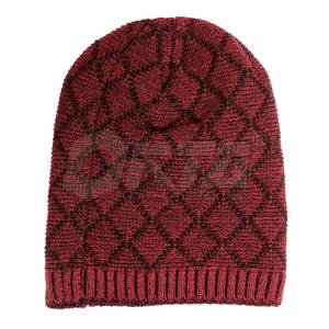 หมวกบีนนี่ขน100% แจ็คการ์ดหมวกบีนนี่ออกแบบได้ตามต้องการ - Product Image 4