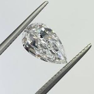 Diamants solitaires cultivés en laboratoire de poire en vrac 0.20 ct DEF VVS/VS pierres en vrac - Product Image 3