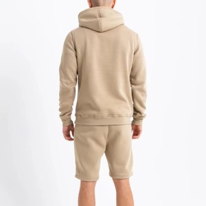 Conjunto de Sudadera con Capucha y Pantalones Cortos, Tallas S-5XL, Ropa Deportiva, Chándal para Hombre, Informal, de Felpa, Estilo Urbano, Sudadera con Capucha sin Cordones de Alta Calidad - Product Image 3