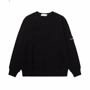 Ropa personalizada chándales para hombre Sudadera de cuello redondo para hombre Sudadera con capucha de algodón orgánico para hombre - Product Image 3