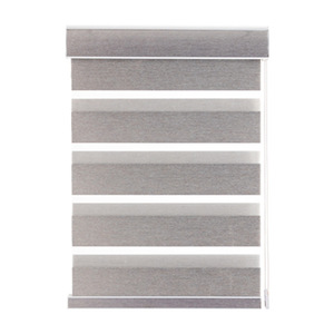 Persianas Zebra Motorizadas Inteligentes de Tamaño Personalizado, Compatibles con HomeKit, Doble Capa Día/Noche con Mecanismo de Resorte para Ventanas Grandes - Product Image 1