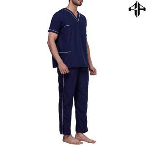 Uniforme médico de enfermería antiarrugas de secado rápido, transpirable, suave, cómodo, hecho a medida, para hombres - Product Image 4