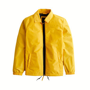 เสื้อโค้ชสำหรับผู้ชายเสื้อแจ็คเก็ตแบบถักมีฮู้ดระบายอากาศได้ดีสภาพใหม่ปากีสถานผลิตโลโก้ได้ตามต้องการสำหรับฤดูหนาว - Product Image 1