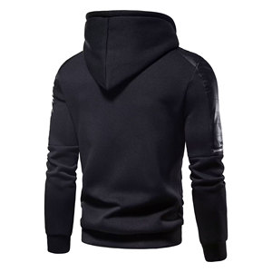 Chándal con capucha de ropa deportiva de algodón 100% para hombre de gran tamaño transpirable secado rápido invierno venta al por mayor personalizado - Product Image 3