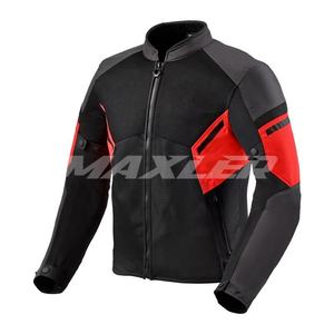 Veste d'équitation courte réfléchissante approuvée CE avec textile imperméable, veste de moto respirante et légère pour toutes les saisons - Product Image 2