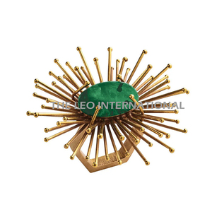 Elegant Handmade Brass Napkin Rings Holder High Quality Gold Metal for Wedding <b>Party</b> Dining <b>Table</b> Decoration - Product Image 2