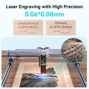 Grabador y Cortador Láser Creality Falcon 10W CR-Laser de Alta Precisión, Tipo Gantry 3D para Madera, Acrílico, Piedra, Metal, Plástico, Láser de 40W Máx. - Product Image 6