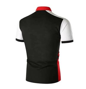 Nouvelle tendance pour hommes pulls en coton de qualité supérieure polos en tissu tricoté personnalisé polos pour hommes de grande taille - Product Image 2