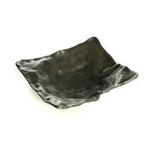 Plateau design en métal tendance de l'industrie forme carrée couleur noire pour la maison hôtel et restaurants avec personnalisation disponible - Product Image 2