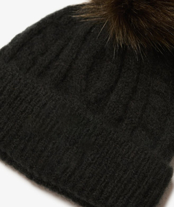 Bonnet en tricot décontracté d'hiver personnalisable, élégant, à texture chaude, avec lettres brodées multicolores, tendance - Product Image 2