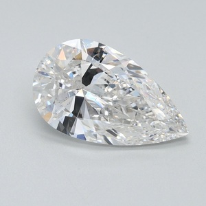 ลูกแพร์สีขาว2.09กะรัตได้รับการรับรองจาก IGI สำหรับการทำเครื่องประดับ VS2ใส - Product Image 1