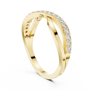 Juego de anillos nupciales de moissanita y diamantes vintage de alta calidad con ajuste de garra en plata chapada en oro blanco para mujer Servicio OEM - Product Image 4