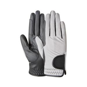 Gants d'équitation professionnels cheval coton tissu cuir sport Baseball gant équestre écran tactile doigts capacité - Product Image 3