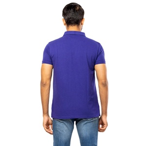 Algodón de alta calidad Spandex logotipo personalizado bordado impresión directa de punto para camisa patrón sólido verano trabajo uniforme Golf rápido - Product Image 5