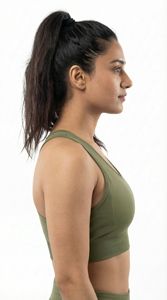 Sujetador Deportivo de Alta Sujeción para Mujer, Color Verde Oliva, Sin Costuras, Compresión, Gimnasio, Fitness, Yoga, Ropa Deportiva, Personalizado OEM - Product Image 3