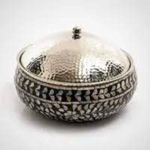 Ramadan Service Alimentaire Hot Pots Table À Manger En Acier Inoxydable Vaisselle Alimentaire Casserole Serveur Ware Plat Forme Ronde Pots En Métal - Product Image 3