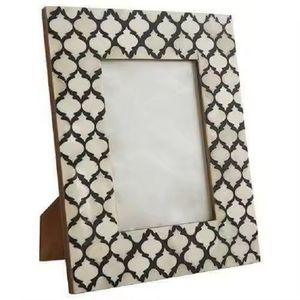 Marco de fotos con incrustaciones de hueso en forma rectangular para el hogar, hotel, oficina y restaurante, fabricante de decoración - Product Image 3