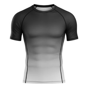 Maillot de compression durable pour hommes, femmes et enfants, idéal pour l'entraînement MMA, BJJ, Jiu-Jitsu No-Gi, personnalisable par sublimation, vente en gros de maillots de bain - Product Image 1