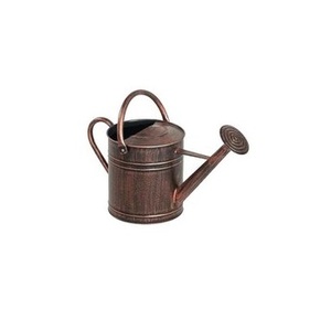 Arrosoir en métal galvanisé marron, fournisseur en gros, nouveau design personnalisé, arrosoir en métal, premier fournisseur en Inde - Product Image 1