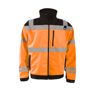 Vêtements de travail d'hiver haute visibilité en coton ignifuge, vestes OEM en gros, vêtements de sécurité pour la construction haute visibilité, unisexe, sublimation - Product Image 3