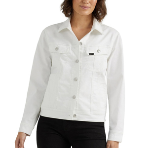 Chaqueta vaquera cómoda y sostenible para mujer a la venta en línea Nueva llegada Chaquetas vaqueras de talla grande para mujer a la venta - Product Image 1