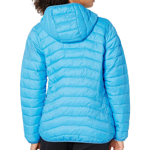 <b>Women's</b> New Design Custom Logo Down Puffer Jacket Warm Winter Outdoor Cold <b>Weather</b> Coat With Professional Breathable Jacket - Product Image 2