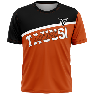 T-shirt sportif 100% coton de haute qualité pour hommes Style personnalisé coupe surdimensionnée douce et fabriquée en usine avec la technique de sublimation - Product Image 1