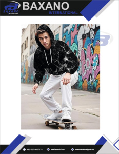 Sudadera con capucha unisex de invierno con estampado digital de red, estilo tecnológico, diseño geométrico abstracto de anime, de forro polar, a la moda. - Product Image 6
