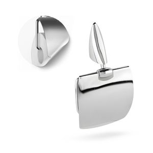 Odyssey set Hardware da bagno dal Design moderno in acciaio cromato 9 pezzi accessori per il bagno - Product Image 2