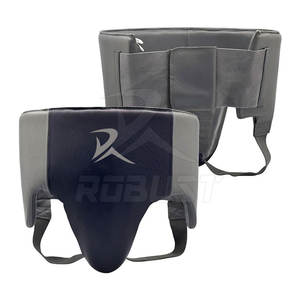 High Quality PU Leather Groin Guard New Design High <b>Protection</b> <b>Boxing</b> <b>Gear</b> for Men's MMA Training Wholesale - Product Image 4