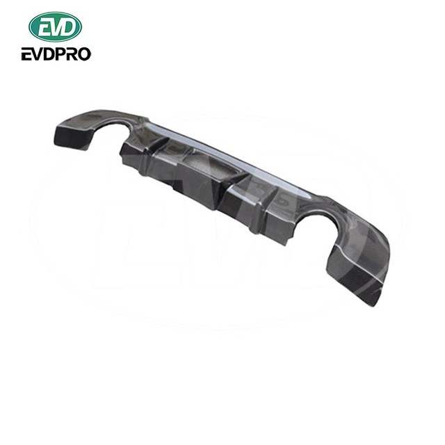 VORSTEIN STYLE CARBON FIBER REAR DIFFUSER for 2009-2013 BMW 3 SERIES E92 E93 (ONLY for M-TECH BUMPER)