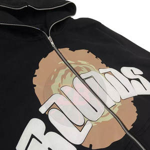 เสื้อฮู้ดผู้ชายคอตตอน/โพลีเอสเตอร์/ โพลีเอสเตอร์ลายพัฟทนทานลำลองฤดูหนาว - Product Image 3