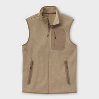 Gilet en polaire pour homme sur mesure - Vêtement d'extérieur léger et décontracté, couleur et logo personnalisables, vente en gros