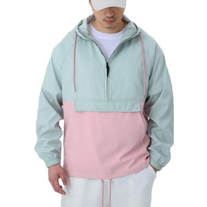 Topgear Chaqueta cortavientos unisex Repelente al agua Patrón de camuflaje recubierto a prueba de viento Ajuste suelto para primavera - Product Image 1