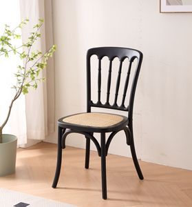 Ensemble de <span class=keywords><strong>chaises</strong></span> de salle à manger Entwood, <span class=keywords><strong>lot</strong></span> de 2/<span class=keywords><strong>4</strong></span>, style Thonet, réplique de siège en rotin, chaise de café <span class=keywords><strong>vintage</strong></span> de Vienne, <span class=keywords><strong>chaises</strong></span> de bistrot classiques en bois - Product Image 6