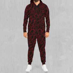 Survêtement personnalisé à sublimation pour homme avec motif uni imprimé pour l'hiver Survêtement respirant de haute qualité pour homme - Product Image 1