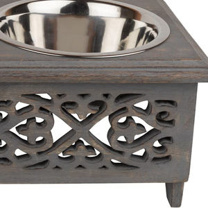 Modern Designed Elevated Metal Pet Feeders Customized OEM <b>Stainless</b> <b>Steel</b> Pet Feeding <b>Bowls</b> at Competitive Cost - Product Image 5