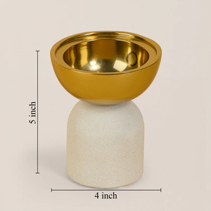 Porte-bougie en bois de marque privée de qualité supérieure pour la décoration de table, améliorant l'intérieur avec une lumière chaude et une texture en bois - Product Image 4