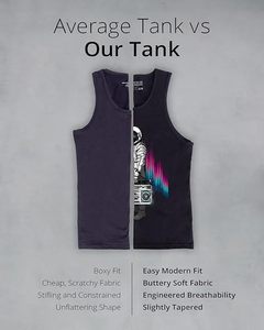 Camisetas sin Mangas Casuales Premium para Hombre, de Algodón/Poliéster, Tejidas, Transpirables, con Patrón Liso, Marca Privada, Ropa de Playa para Verano - Product Image 4