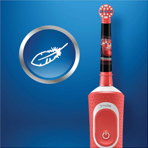 Oral-B D100 Cars แปรงสีฟันแบบชาร์จไฟได้รุ่นพิเศษสําหรับเด็ก - Product Image 4