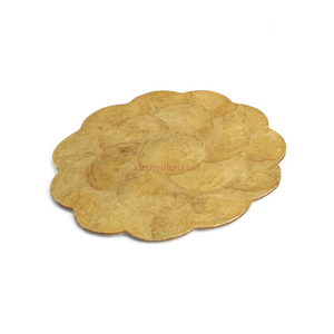 Modern Direct Manufacturer <b>Round</b> Capiz <b>Placemat</b> Factory Price Supply for Retail and Hospitality Buyers From Vietnam - Product Image 2