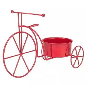 Soporte de metal negro mate muerto diseño de ciclo para maceta de flores para plantas de jardín venta al por mayor producto a granel - Product Image 5