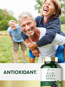 Cápsulas Antioxidantes para la Piel con Bayas de Acai de Último Diseño, Cápsulas Naturales de Bayas de Acai, Cápsulas de Plantas de Bayas de Acai Euterpe Oleracea - Product Image 6