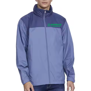เสื้อแจ็คเก็ตกันลมแบบมีฮู้ดสำหรับผู้ชาย แห้งเร็ว ระบายอากาศได้ดี เหมาะสำหรับวิ่ง ออกกำลังกาย ทรงสวย ใส่สบาย จากโรงงานขายส่ง - Product Image 3
