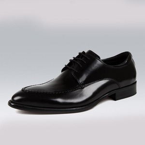 Zapatos Oxford Clásicos de Cuero Negro con Acabado Pulido y Tacón Antideslizante, Zapatos Formales para Hombre, Zapatos de Negocios - Product Image 2