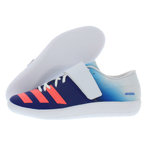 Chaussures unisexes Adidas Adizero Shotput Couleur : Bleu marine/blanc 100% authentiques - Product Image 1