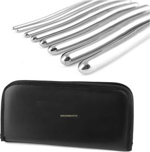 Ensemble de sons de dilatateur Hagar Ensemble de 8 dilatateurs à double extrémité en acier inoxydable pour le contrôle de la vessie et le kit de chirurgie des exercices du plancher pelvien - Product Image 2